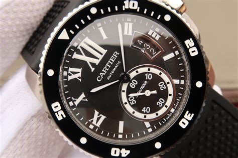 calibre de cartier diver watch replica|cartier calibre diver watch price.